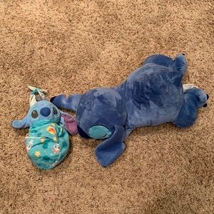 2 Disney Stitch stuffed animals